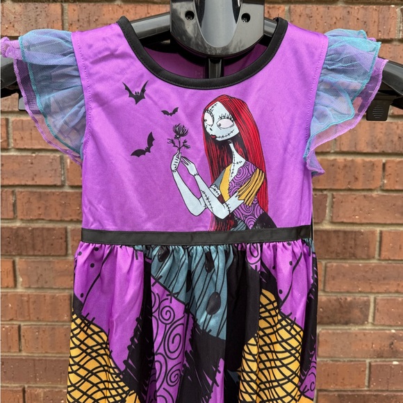 Nightmare Before Christmas Sally Toddler Girls Size 5T Character Nightgown Gown - Picture 5 of 8